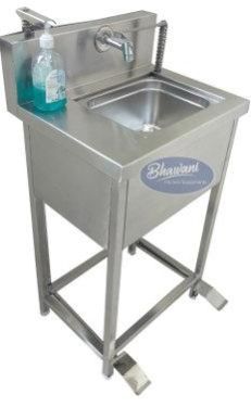 Foot Operated Hand Wash Sink