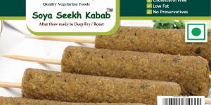 Soya Seekh Kabab