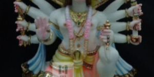 Marble Panchmukhi Hanuman Statue