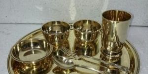 Brass Dinner Set