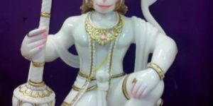 Marble Hanuman Statue