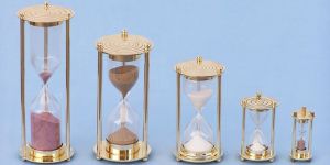 Brass Hourglass
