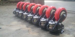 Spring Loaded Caster