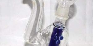 Glass Oil Bubbler Pipe