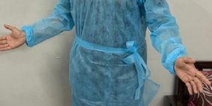 30 GSM Non Laminated Isolation Gown