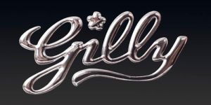 Script Logo Sticker