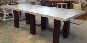 Stone Top Dining Table