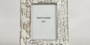 Wooden Carved Photo Frame