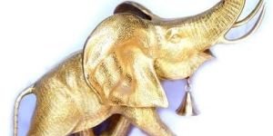 Brass Elephant Statue