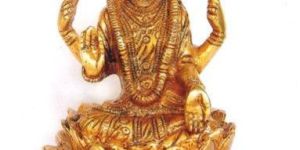 Brass Maa Laxmi Statue