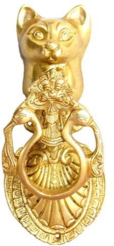 Brass Owl Door Handle