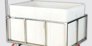 Stainless Steel Garbage Trolley