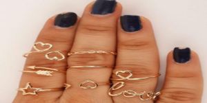 Stylish Finger Ring Set