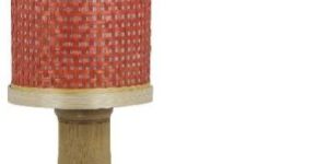 Bamboo Orange Table Lamp