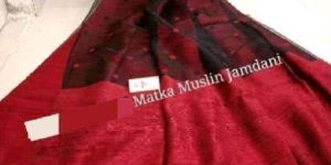 Pure Matka Muslin Sarees