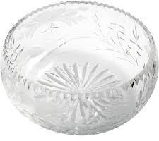 Royal Flower Glass Bowl