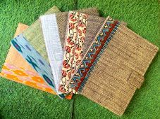 Jute File Folder