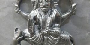 Black Marble Shani Dev Statue