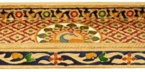 MEENAKARI WOODEN TRAY
