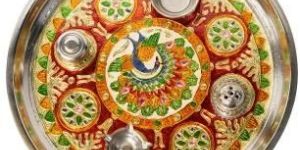 Stainless Steel Pooja Thali