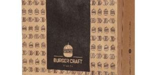Printed Kraft Paper Shopping Bags