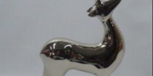 Aluminium Nickel Plated Candle Holder