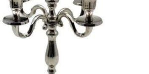 Antique Crystal Candelabra