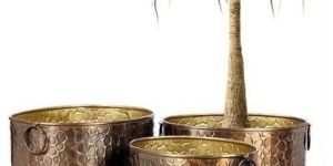 Copper Beehive Planter