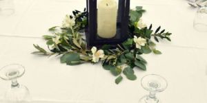 Metal Decorative Centerpieces Candle Lantern