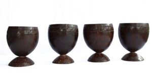 Coconut Shell Cocktail Cup