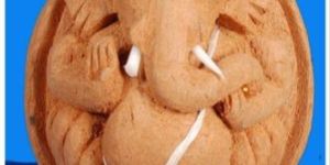 Coconut Shell Ganesh Statue