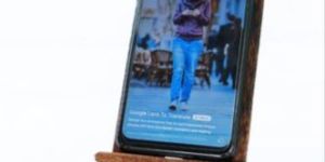 Coconut Shell Mobile Stand