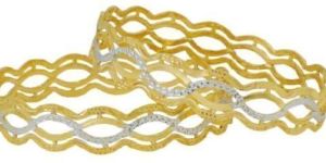 TAN455 Handmade Bandhel Zig Zag Bangles