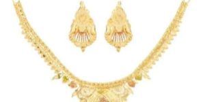 TAN536 Handmade Bandhel Necklace Set