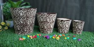 Printed Balti Pot