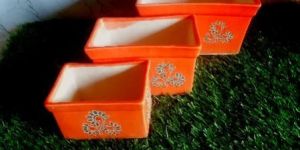 Rectangle Bonsai Pot