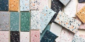 Multicolor Terrazzo Flooring