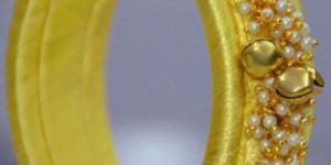 Designer Silk Thread Jewellery Set