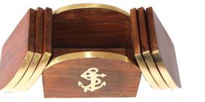 Wooden Coasters Wood Table