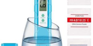 3 Calibration Powder Wellon Digital LCD Pocket Pen Type PH Meter