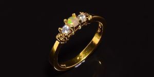 Designer Gold Plated Ring