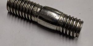 Silver Half Threaded Stud