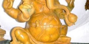 Bronze Ganesh Sitting Statue