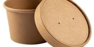 Paper Round Food Container