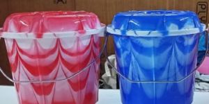 Double Colour Plastics Bucket