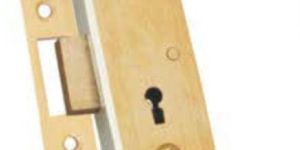 Brass Entrance Sliding Door Lock