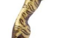 Brass Tiger Design Handles