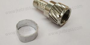 Rg6/F-5 Connector (Cross)(Long)