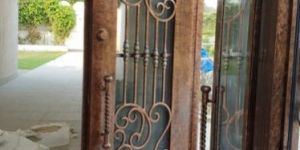 Wrought Iron Door
