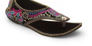Women Jaipuri Embroidery Sandals